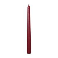 Price's Venetian Wine Red Wrapped Dinner Candles 25cm (Pack of 10) Extra Image 1 Preview